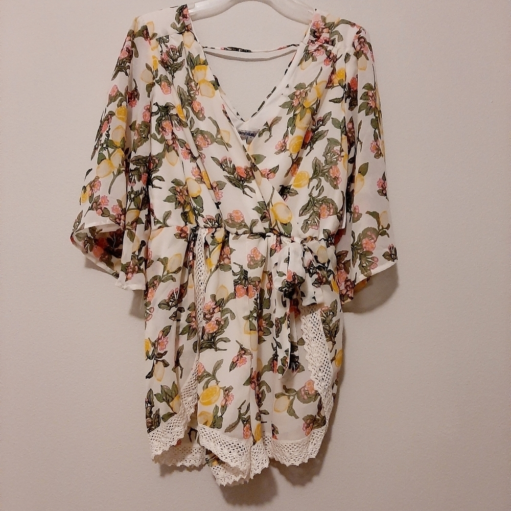 Bailey Blue romper